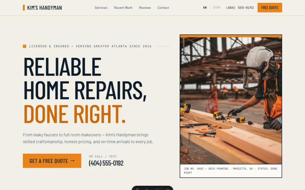 Kim's Handyman